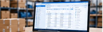 Warenwirtschaft und ERP am Computer